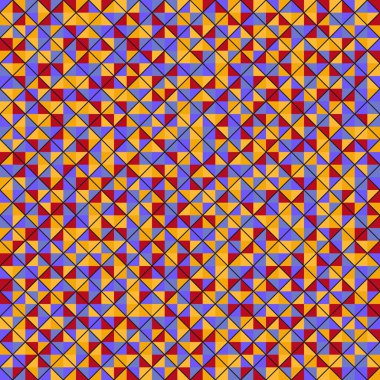 Color Rhombus tile tessellation pattern illustration