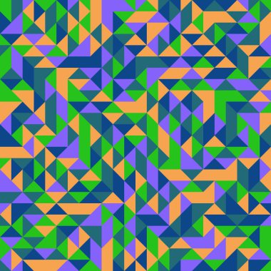 Color Rhombus tile tessellation pattern illustration