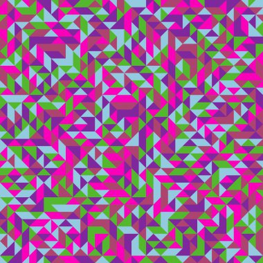 Color Rhombus tile tessellation pattern illustration