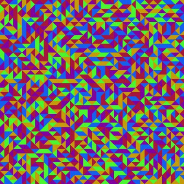 Color Rhombus tile tessellation pattern illustration