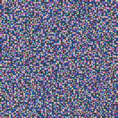 Color Rhombus tile tessellation pattern illustration