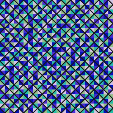 Color Rhombus tile tessellation pattern illustration