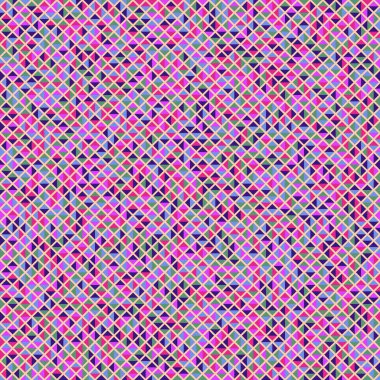 Color Rhombus tile tessellation pattern illustration