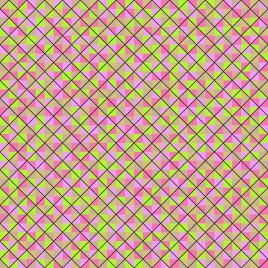 Color Rhombus tile tessellation pattern illustration