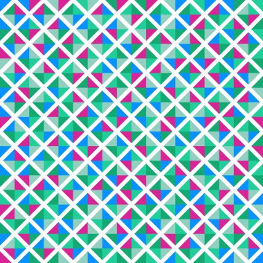 Color Rhombus tile tessellation pattern illustration