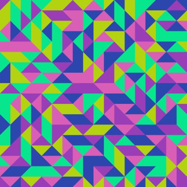 Color Rhombus tile tessellation pattern illustration