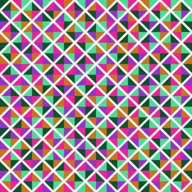 Color Rhombus tile tessellation pattern illustration