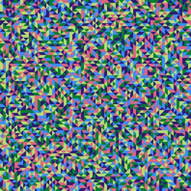 Color Rhombus tile tessellation pattern illustration