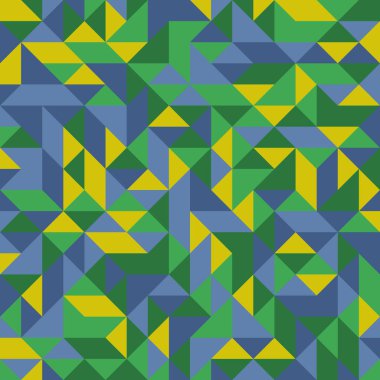 Color Rhombus tile tessellation pattern illustration