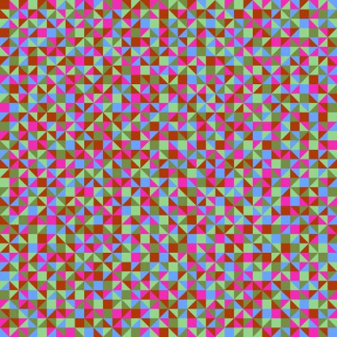 Color Rhombus tile tessellation pattern illustration