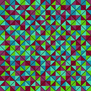 Color Rhombus tile tessellation pattern illustration