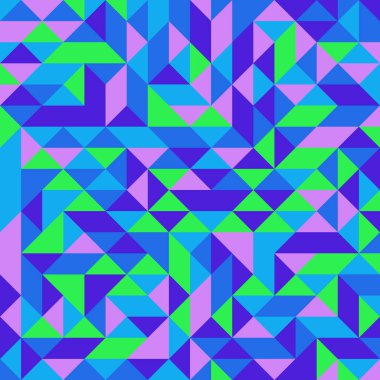 Color Rhombus tile tessellation pattern illustration