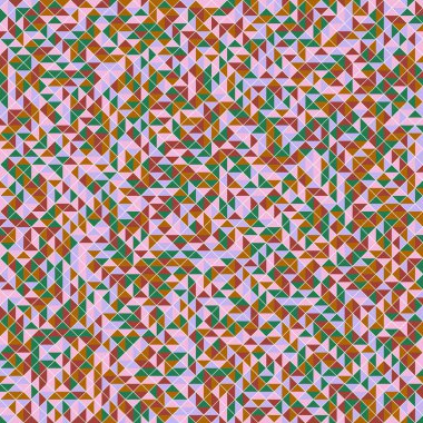 Color Rhombus tile tessellation pattern illustration