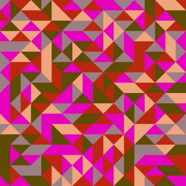 Color Rhombus tile tessellation pattern illustration