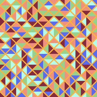 Color Rhombus tile tessellation pattern illustration