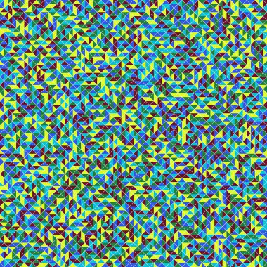 Color Rhombus tile tessellation pattern illustration