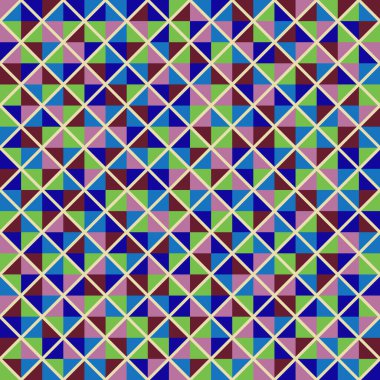 Color Rhombus tile tessellation pattern illustration