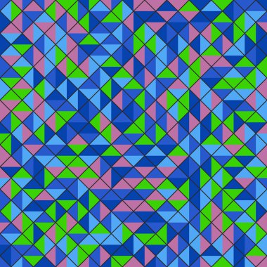 Color Rhombus tile tessellation pattern illustration