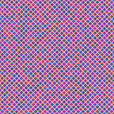 Color Rhombus tile tessellation pattern illustration