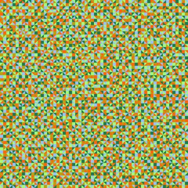 Color Rhombus tile tessellation pattern illustration