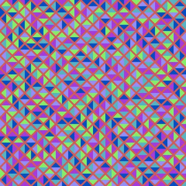 Color Rhombus tile tessellation pattern illustration
