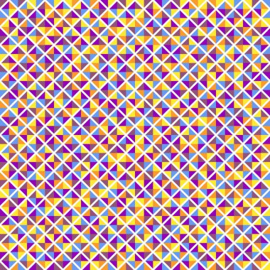 Color Rhombus tile tessellation pattern illustration