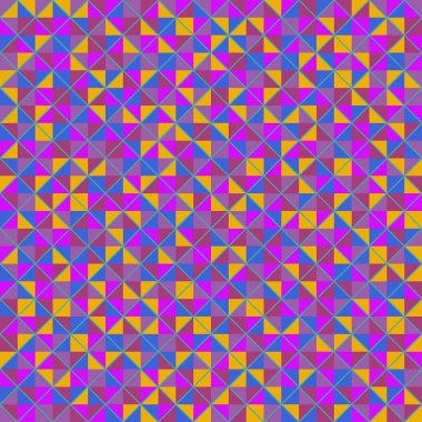 Color Rhombus tile tessellation pattern illustration