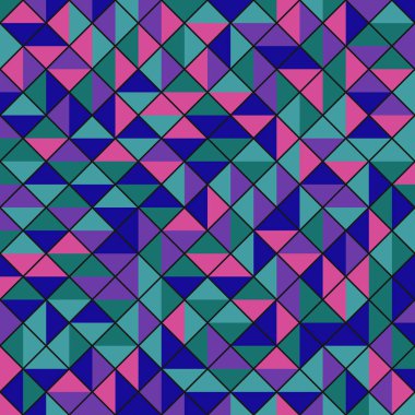 Color Rhombus tile tessellation pattern illustration