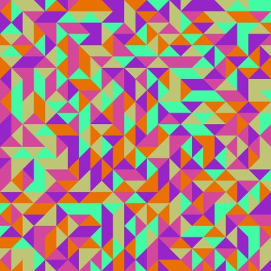 Color Rhombus tile tessellation pattern illustration