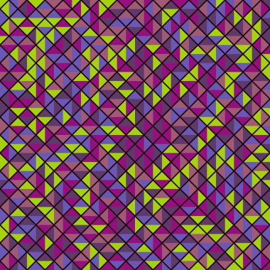 Color Rhombus tile tessellation pattern illustration