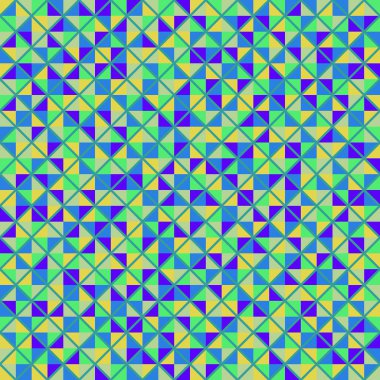 Color Rhombus tile tessellation pattern illustration
