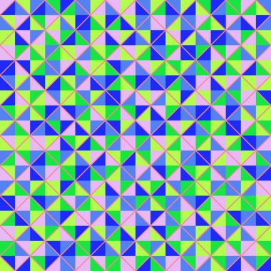 Color Rhombus tile tessellation pattern illustration