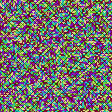 Color Rhombus tile tessellation pattern illustration