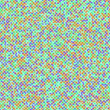 Color Rhombus tile tessellation pattern illustration