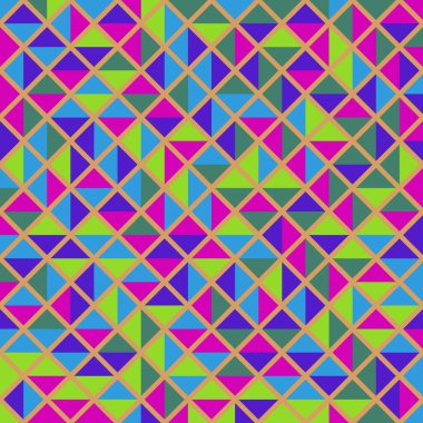 Color Rhombus tile tessellation pattern illustration