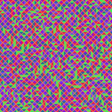 Color Rhombus tile tessellation pattern illustration