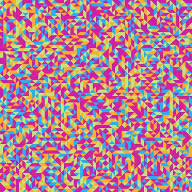 Color Rhombus tile tessellation pattern illustration