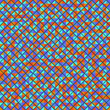 Color Rhombus tile tessellation pattern illustration