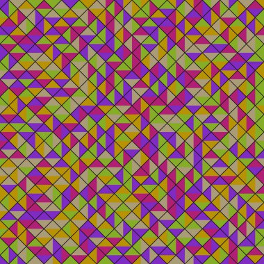 Color Rhombus tile tessellation pattern illustration