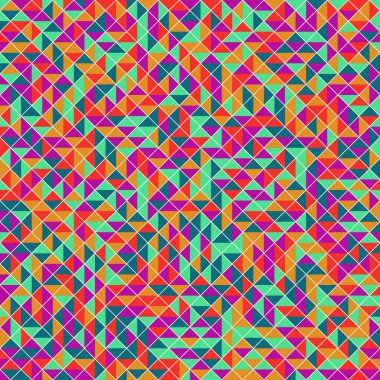Color Rhombus tile tessellation pattern illustration