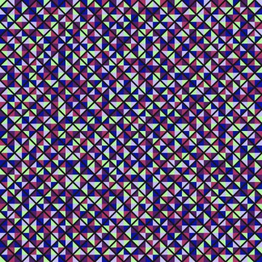 Color Rhombus tile tessellation pattern illustration