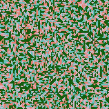 Color Rhombus tile tessellation pattern illustration