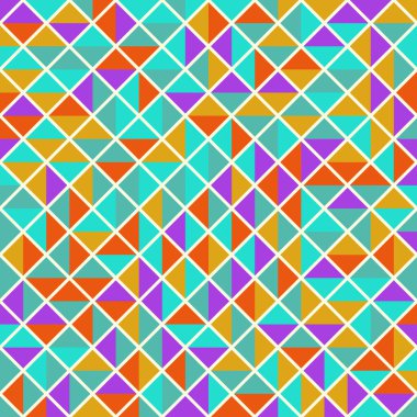 Color Rhombus tile tessellation pattern illustration
