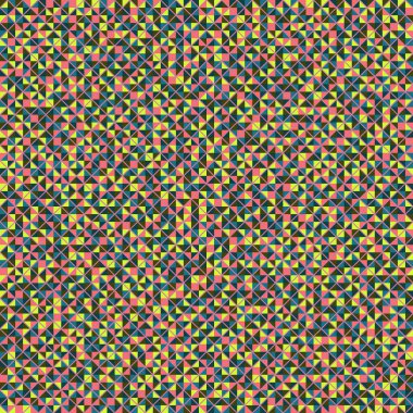 Color Rhombus tile tessellation pattern illustration