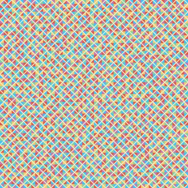 Color Rhombus tile tessellation pattern illustration