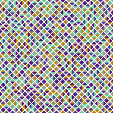 Color Rhombus tile tessellation pattern illustration