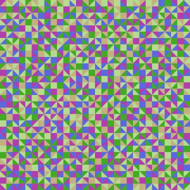 Color Rhombus tile tessellation pattern illustration