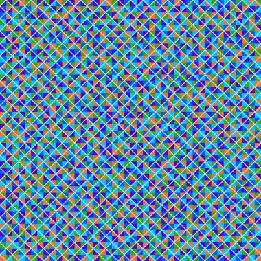 Color Rhombus tile tessellation pattern illustration