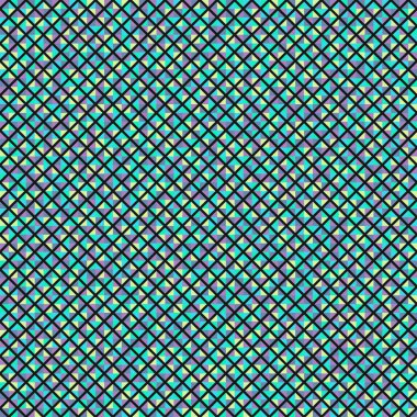 Color Rhombus tile tessellation pattern illustration