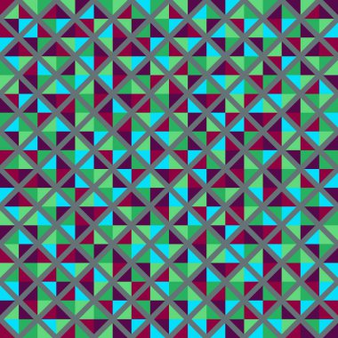 Color Rhombus tile tessellation pattern illustration